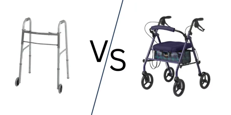 Rollator vs. Walker